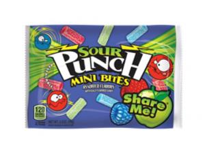 Sour Punch - Share Me Assorted Bites, 3.5 Ounce -- 144 per case.