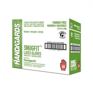 Glove (Latex Disposable Glove - Powder-Free) Medium, Ivory, 4 Case - 100 Count