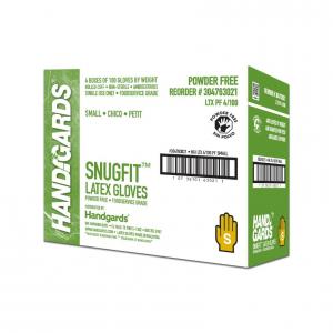 Glove (Latex Disposable Glove - Powder-Free) Small, Ivory, 4 Case - 100 Count