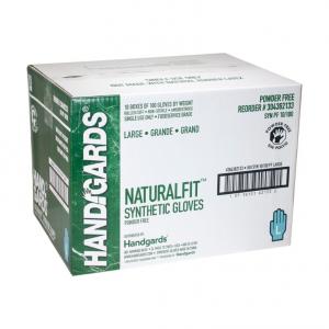 Handgards Synthetic Powder Free Large Gloves 100each (PACK OF 10)