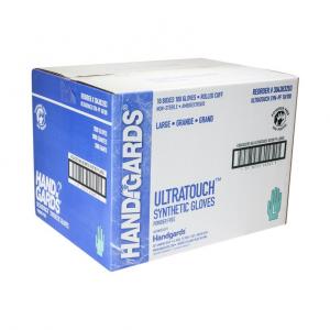 Handgards UltraTouch Synthetic Blurple Large Disposable Glove - 1000 per case.