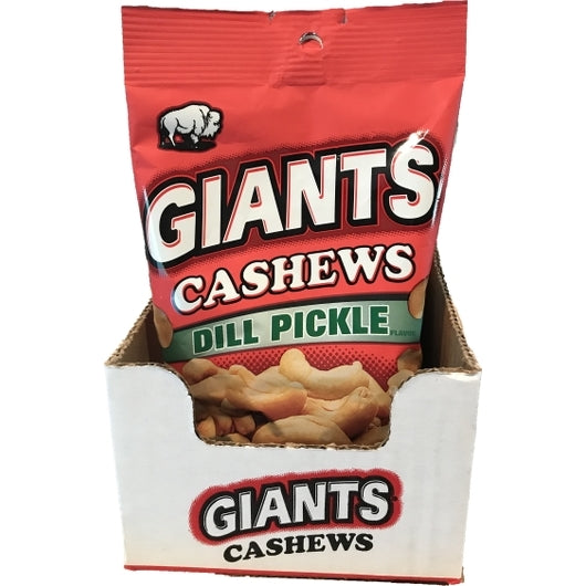 Giant Snack Giants Cashews Dill, 8 x 4 oz Case - DOT product image 7