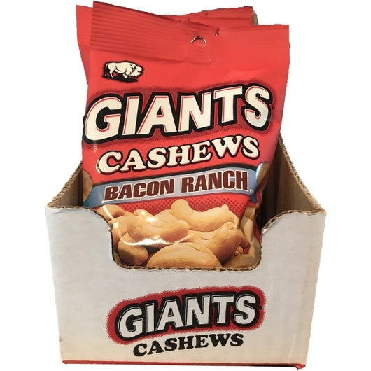 Giant Snack Giants Cashews Bacon Ranch, 8 x 4 oz Case - DOT product image 7