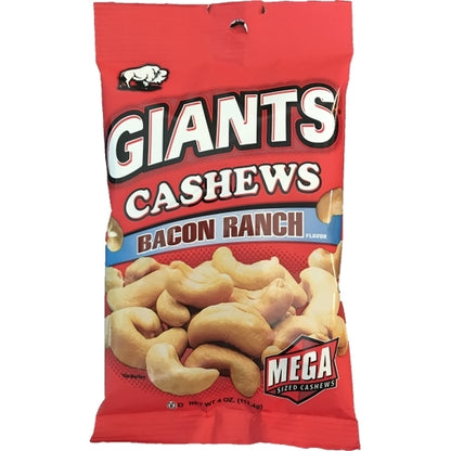 Giant Snack Giants Cashews Bacon Ranch, 8 x 4 oz Case - DOT product image 8
