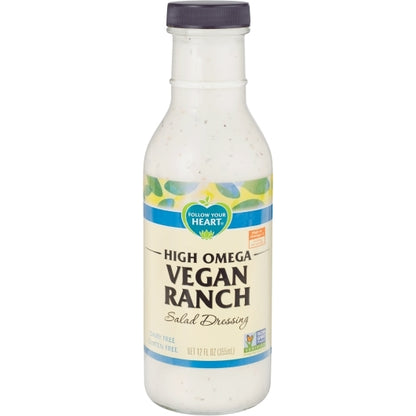 Follow Your Heart Vegan High Omega Ranch Dressing Bottle, 6 x 12 fl oz Case - DOT product image 6