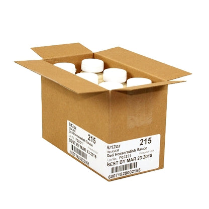 Beaver Deli Horseradish Bottle, 6 x 12 oz Case - DOT product image 2