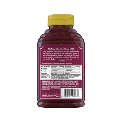 Beaver Cranberry Mustard Bottle, 6 x 13 oz Case - DOT product image 7