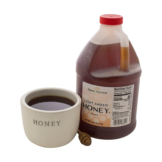 Sweet Harvest Foods Light Amber Honey Bulk, 6 x 5 lb Case - DOT product image 4