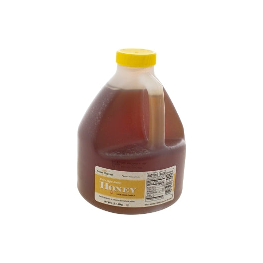 Natural American Foods Extra Light Amber Honey Bulk, 6 x 3 lb Case - Pantry Ingredients