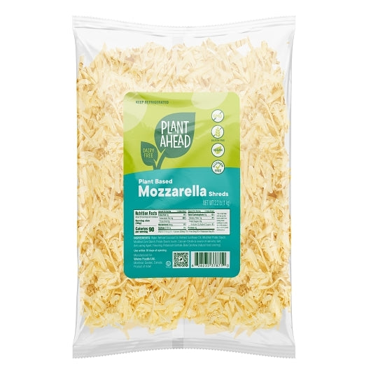 Plant Ahead Vegan Plant-Based Mozzarella Shreds, 6 x 2.2 lb Case - Cheese & Dairy - image 2