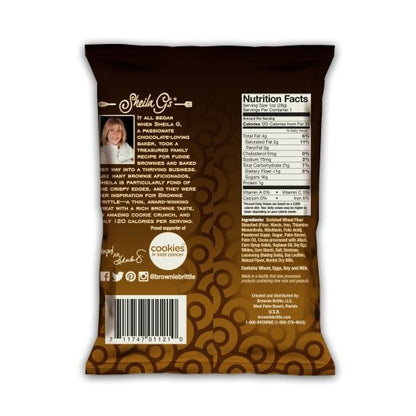 Sheila G's CHOCOLATE CHIP Brownie Brittle TRAYS, 6 x 8 each Case - DOT product image 6