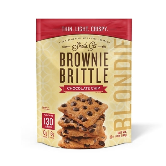 Sheila G's Chocolate Chip Blondie Brittle, 6 x 5 oz Case - Bakery & Desserts