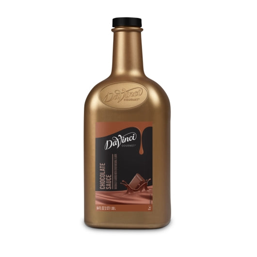 DaVinci Gourmet Chocolate Sauce, 6 x 0.5 GA Case - Bakery & Desserts
