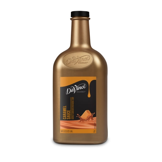 DaVinci Gourmet Caramel Sauce, 6 x 0.5 GA Case - Bakery & Desserts