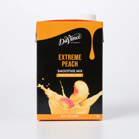 DaVinci Gourmet Extreme Peach Smoothie, 6 x 48 oz Case - Beverages