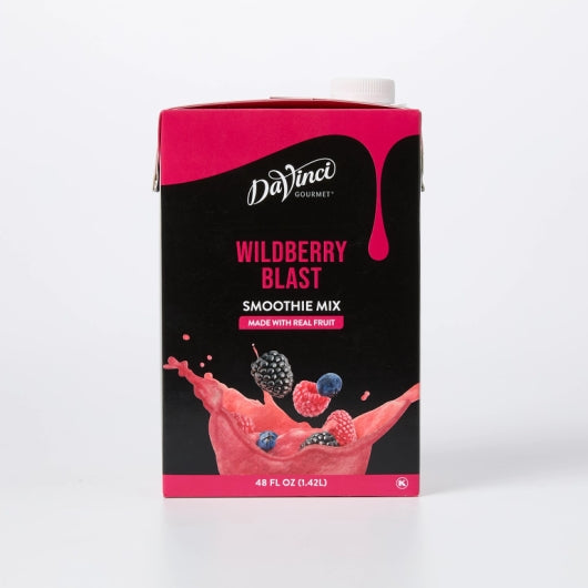 DaVinci Gourmet Wildberry Blast Smoothie, 6 x 48 oz Case - Beverages