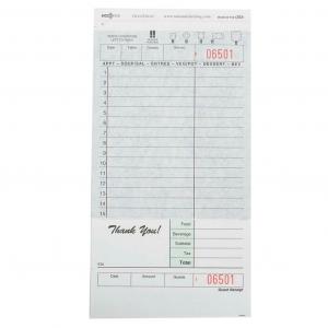 National Checking 926SW Check Guest 2 Part, 2500 Checks per Book