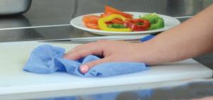 Atlantic Mills Heavy Duty Food Svc Blue Wipe 13.5 X 18 (300 Pk)