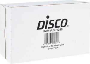 Continental Brillo Steel Wool Soap Pad, 4 x 4 inch - 12 per case.