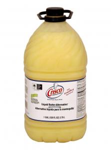 Crisco Professional Liquid Butter Alternative, 1 Gallon (3 Pack)