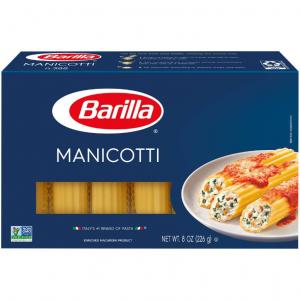 Barilla Manicotti, 8 oz (Pack of 12)
