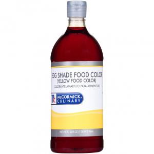 Egg Shade Yellow Food Color, 1 Quart Each -- 6 Per Case.