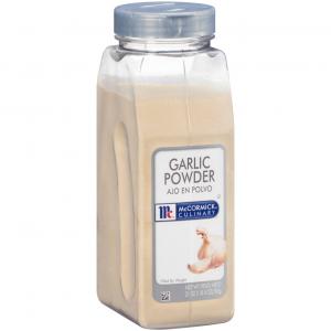 Mccormick Garlic Powder, Adds Flavor To Dishes (21 OZ. Container, 6 Per Case)
