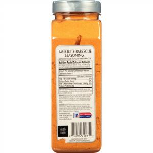 McCormick Mesquite BBQ Seasoning - 26 oz. container, 6 per case