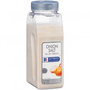 McCormick Onion Salt - 36 oz. container, 6 per case