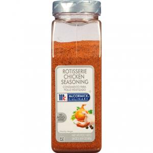 McCormick Rotisserie Chicken Seasoning - 24 oz. container, 6/case