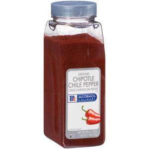 McCormick Ground Chipotle Chile Pepper - 16 oz. container, 6 per case
