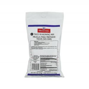 McCormick Taco (no MSG) Seasoning Mix, 9-Ounce Packages (Pack of 6)