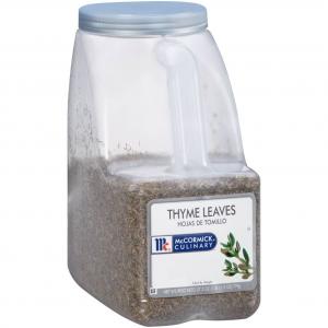 McCormick Thyme Leaves - 27.5 oz. container, 3 per case