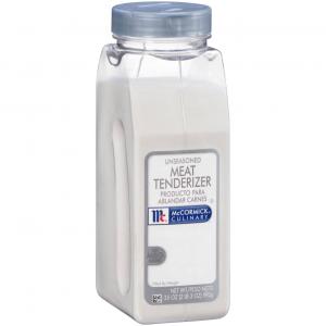 McCormik Unseasoned Meat Tenderizer, 35 oz. container, 6 per case