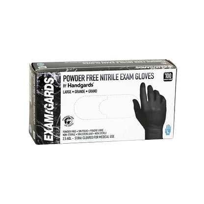Examgards Exam Grade NITRILE Black Large Glove, 10 x 100 x 100 each Case - DOT product image 2