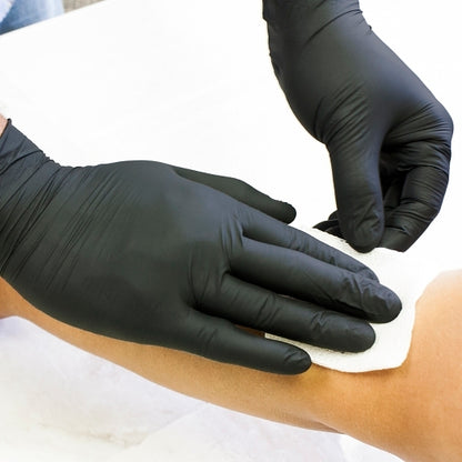 Examgards Handgards Nitrile Black Exam Grade Extra Large Glove, 10 x 100 x 100 each Case - DOT product image 5
