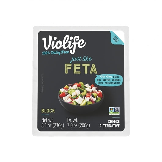 Violife Vegan Just Like Feta, 8 x 8.1 oz Case - Cheese & Dairy