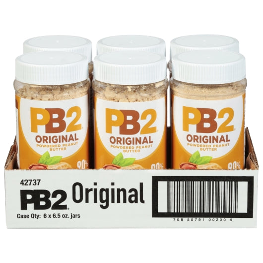 PB2 Foods ORIGINAL POWDERED PEANUT BUTTER, 6 x 6.5 oz Case - DOT product image 6