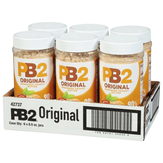 PB2 Foods ORIGINAL POWDERED PEANUT BUTTER, 6 x 6.5 oz Case - DOT product image 8