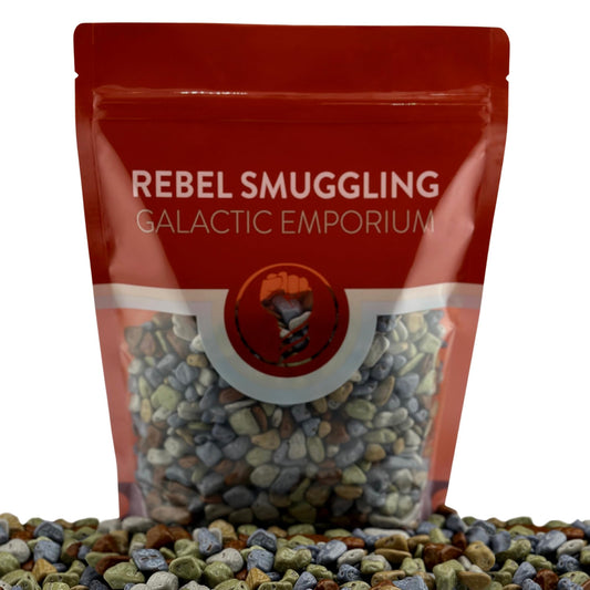 Chocolate River Stones Edible Candy Bulk 2LB Bag by Rebel Smuggling Galactic Emporium