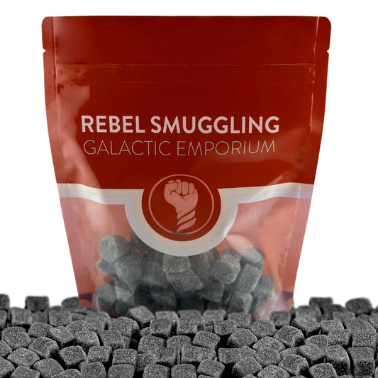 Dutch Zaanse Licorice Drops Candy 1lb Bulk Bag by Rebel Smuggling Galactic Emporium