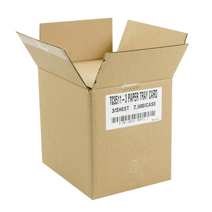 NCCO National Checking 8.5 Inch X 11 Inch Paper Tray Cards, 1 x 2500 each Case - DOT product image 5