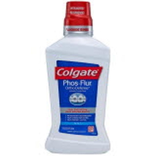 Colgate Phos-Flur Ortho Defense Mint Mouthwash, 6 x 16.9 fl oz Case - DOT product image 4
