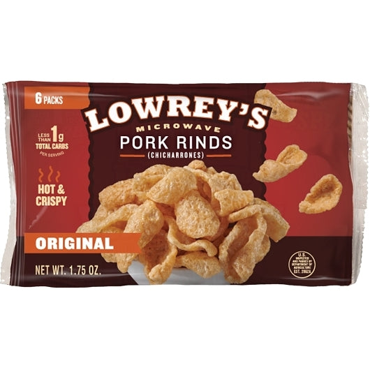 Lowrey's Original Bacon Curls Original, 2 x 18 x 1.75 oz Case - DOT product image 4