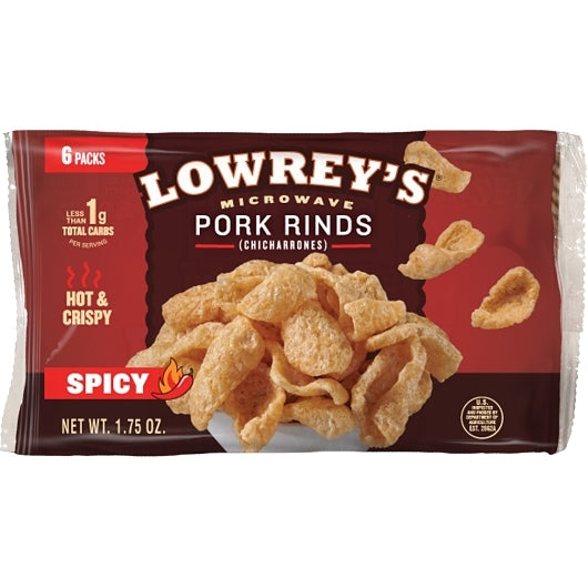 Lowreys BACON CURLS SPICY, 2 x 18 x 1.75 oz Case - DOT product image 5
