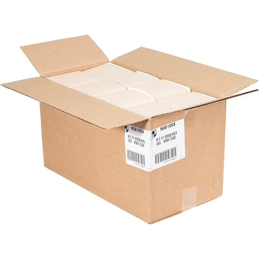 Paterson 1Ply White Napkin 9X9, 4000 x 1 each Case - Plates Bowls