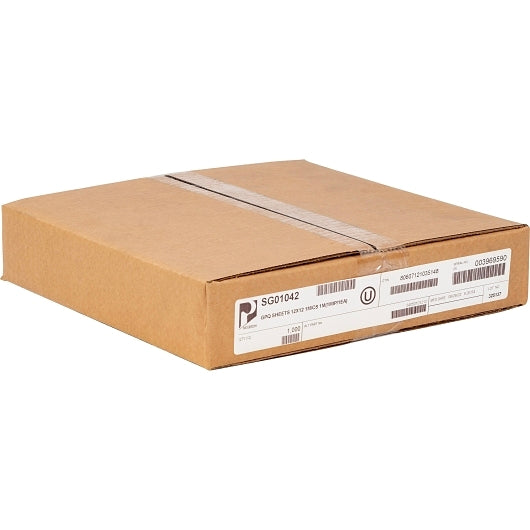 Paterson Grease Proof Sheets 12" X 12", 1000 x 1 each Case - Disposables