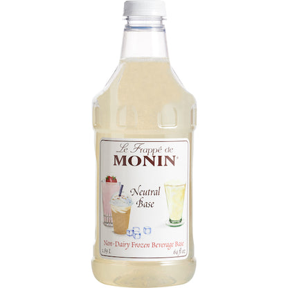 Monin Neutral Base, 4 x 64 oz Case - Beverages