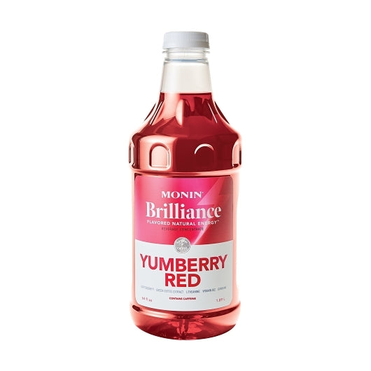 Monin Red Yumberry Energy, 4 x 64 oz Case - Beverages