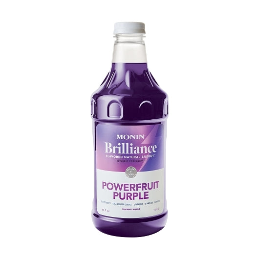 Monin Purple Powerfruit Energy Concentrate, 4 x 64 oz Case - Beverages